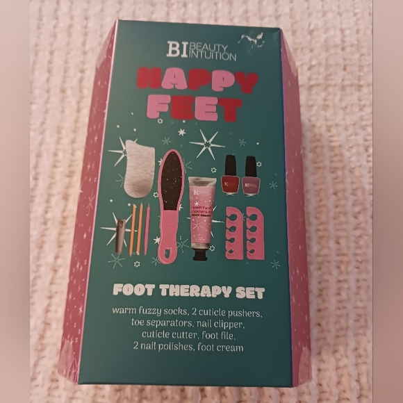 Beauty Intuition Bath & Body New Happy Feet Foot Therapy Gift Set